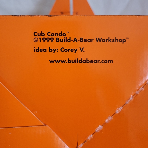 1999 Halloween Build•A•Bear Box with Great Graphics and Details. Great Decor - Picture 8 of 15